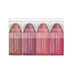 پک 4 عددی رژلب مینی ولوت گلدن رز Golden Rose Mini Velvet Matte