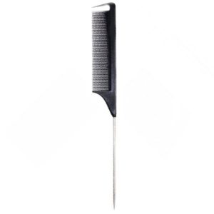شانه دم باریک دم فلزی قلاب دار شی رز Shrose HairProfessional 301