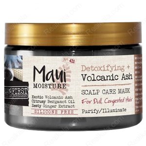 ماسک اسکراب کف سر مائوی Maui Scalp Care Mask Detoxifying + Vocanic Ash 340g