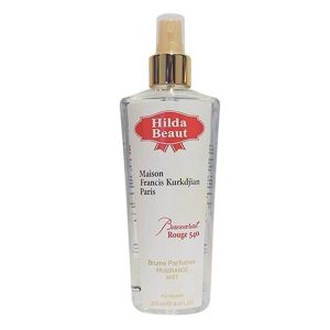 بادی اسپلش زنانه باکارات رژ هیلدا بیوت Hilda Beaut Body Splash Baccarat Rouge 540