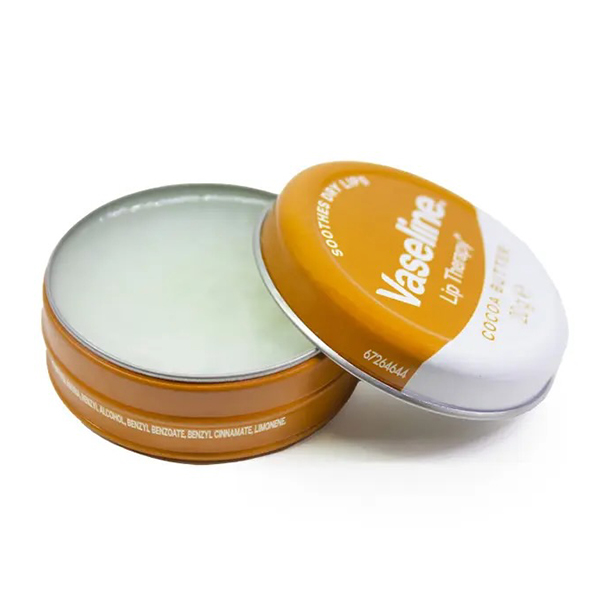 بالم لب کره کاکائو وازلین vaseline balm cocoa