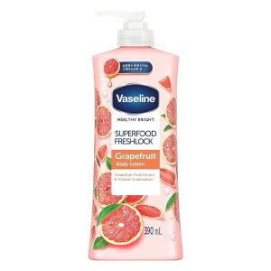 لوسیون بدن گریپ فروت وازلین Vaseline Superfood Freshlock Grapefruit & Vitamin A 320Ml