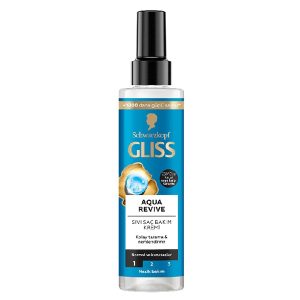 اسپری دو فاز مو آکوا رویو گلیس Gliss Aqua Revive Express Repair Conditioner 200Ml