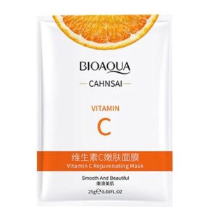 ماسک ورقه ای ویتامین سی بیوآکوا Bioaqua Vitamin C Rejuvenating Mask