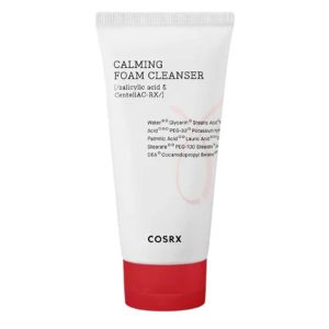فوم شوینده ضد جوش سالیسیلیک اسید کوزارکس Cosrx Calming Foam Cleanser Salicylic Acid 150Ml