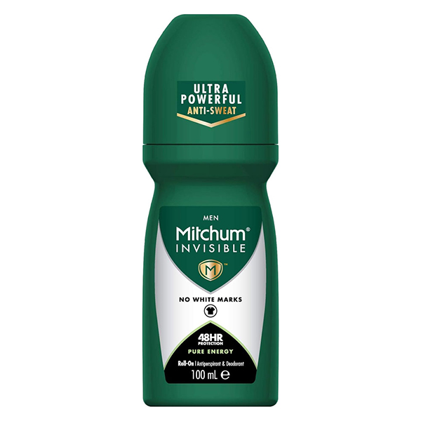 مام رول مردانه پیور انرژی میچام Mitchum Pure Energy Roll On Deodorant 100Ml