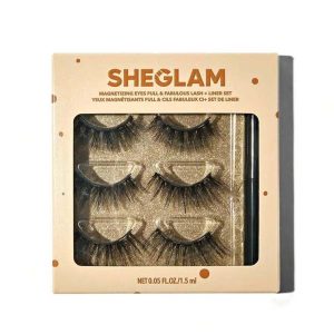 ست مژه مگنتی پنس و خط چشم شیگلم | Sheglam Magnetizing Lashes – Liner Set