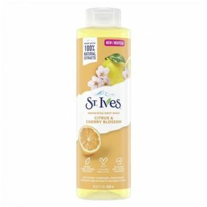 شامپو بدن لیمو و شکوفه گیلاس سینت ایوز St.Ives Citrus & Cherry Blossom Body Wash 650ml