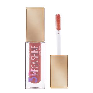 رژ لب مایع براق مگا شاین گلدن رز Golden Rose 3D Mega Shine Lipgloss