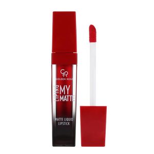 رژ لب مایع مات لیپینگ گلدن رز Golden Rose Liping Matte liquid lipstick