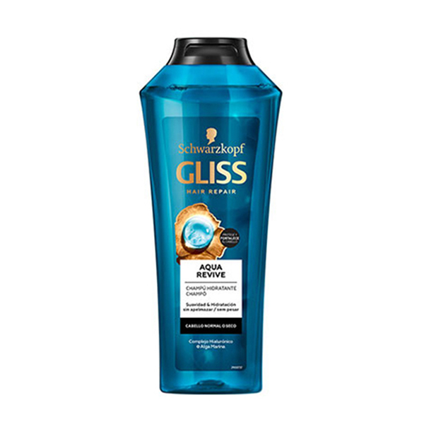 شامپو آبرسان موی خشک گلیس Gliss Aqua Revive Hyaluron Shampoo 500 ml