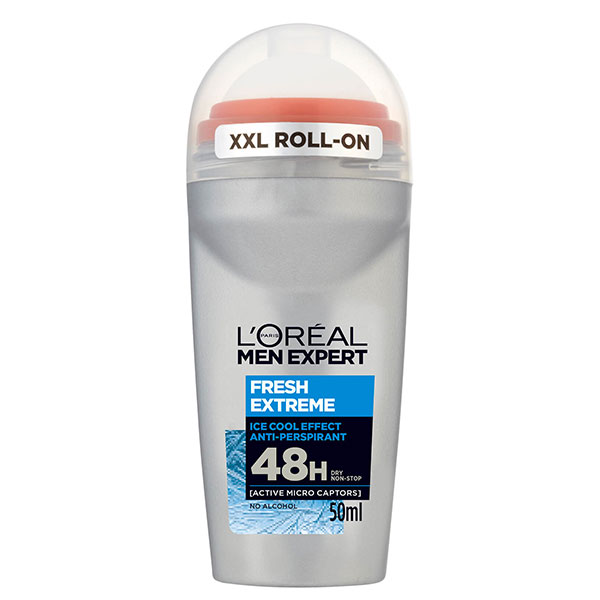 مام رولی مردانه فرش اکستریم لورال Loreal Fresh Extreme Deodorant 48h