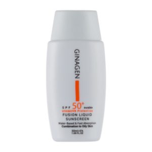 ضد آفتاب بی رنگ ژیناژن مدل Fusion liquid 50ml