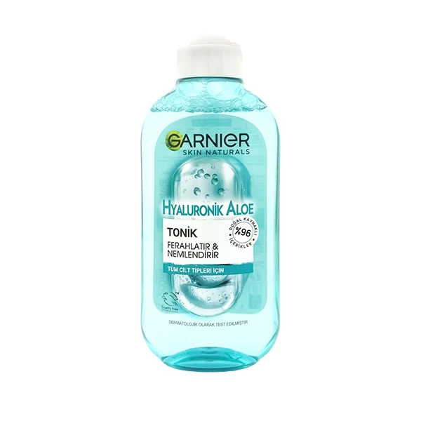 تونر هیالورونیک اسید آلوئه ورا گارنیر Garnier مدل Hyaluronik Aloe