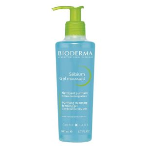 ژل شوینده پوست مختلط و چرب بایودرما Bioderma Sebium Gel Moussant 200Ml