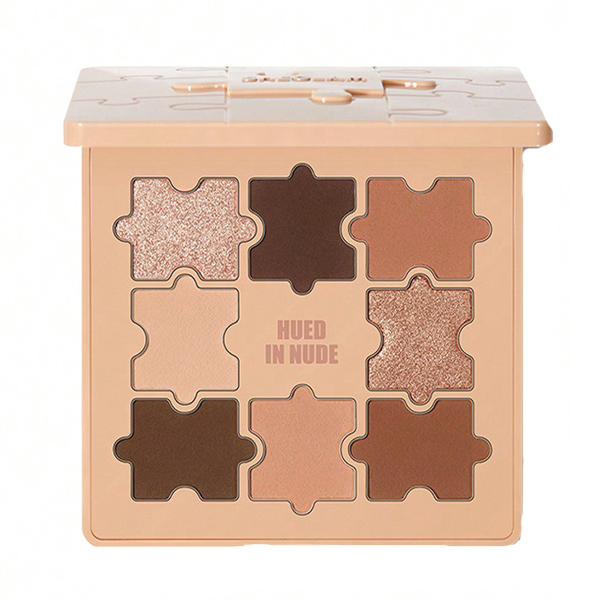 پالت سایه پازلی هود این نود شیگلم Sheglam Jazy Jigsaw Eyeshadow Palette Hude In Nude