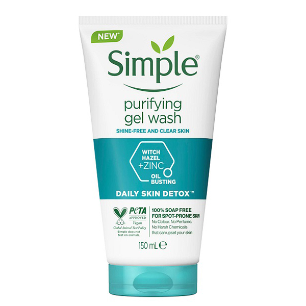 ژل شوینده پوست چرب سیمپل Simple Purifying Facial Wash