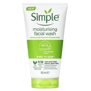 ژل شوینده مرطوب کننده سیمپل Simple Moisturising Face Wash