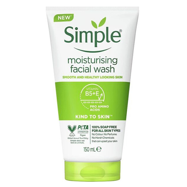 ژل شوینده مرطوب کننده سیمپل Simple Moisturising Face Wash