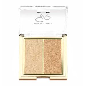 پالت هایلایتر 102 گلدن رز Golden Rose So Glow Highlighter Duo 102 Sonshine