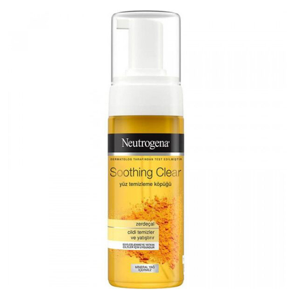 فوم‌ شوینده زردچوبه نوتروژینا Neutrogena Soothing Clear Foam