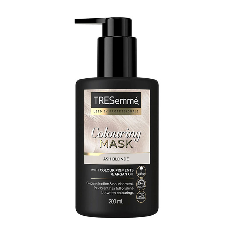 ماسک مو ضد زردی ASH BLONDE ترزمه حاوی روغن آرگان مناسب موهای بلوند حجم 200ml