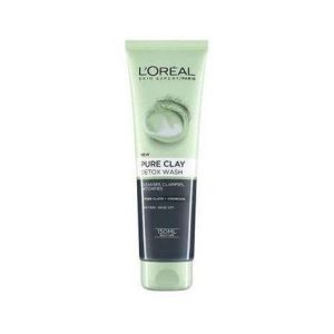 ژل شست و شوی صورت لورآل پوست چرب Loreal مدل Pure Clay