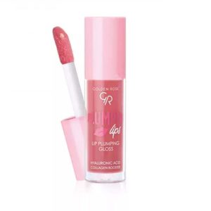لیپ گلاس رنگی حجم دهنده PLUMPED LIPS گلدن رز Golden Rose