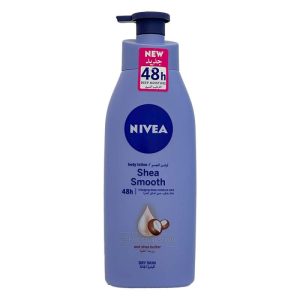 لوسیون پمپی بدن نیوآ Nivea مدل Shea Smooth