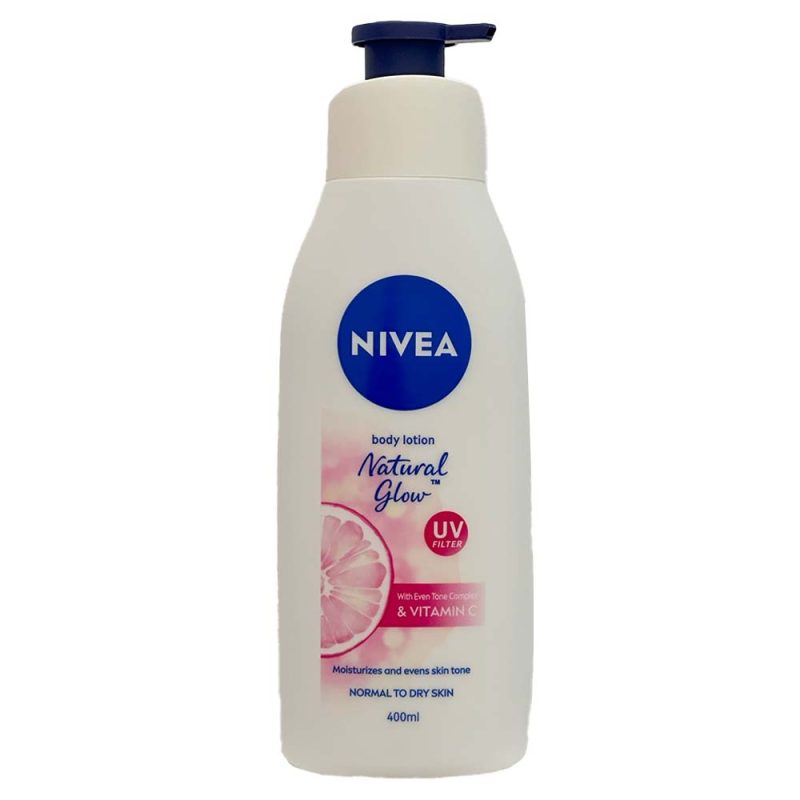 لوسیون بدن پمپی نیوآ Nivea مدل Natural glow