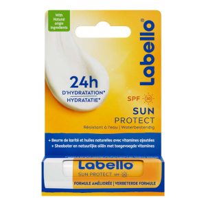 بالم لب حاوی ضد آفتاب لابلو labello مدل sun protect
