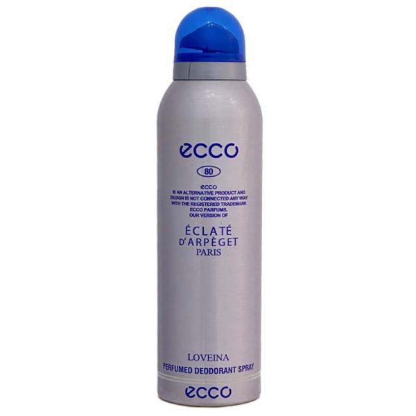 اسپری خوشبو کننده بدن Amore ecco رایحه اکلت حجم 200ml