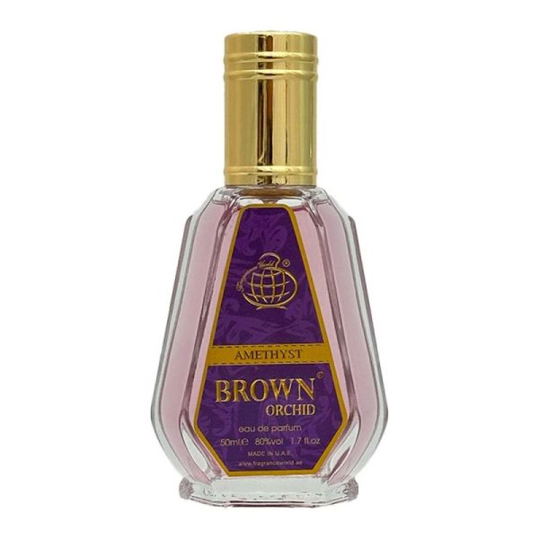 ادکلن فراگرنس رایحه لالیک آمیتیس مدل Brown Orchid حجم 50ml