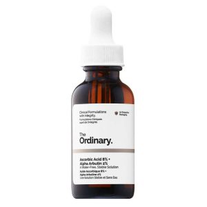 سرم آسکوربیک اسید 8% و آلفا آربوتین 2% اوردینری حجم 30ml