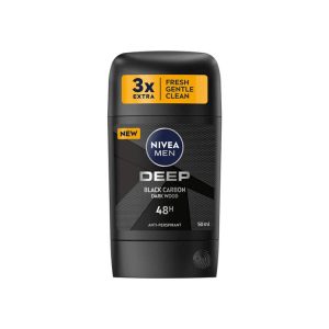 مام استیک صابونی ضدتعریق مردانه نیوآ مدل deep black carbon dark wood حجم 50 میل