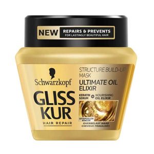 ماسک مو گلیس داخل حمام طلایی ترمیم کننده Gliss