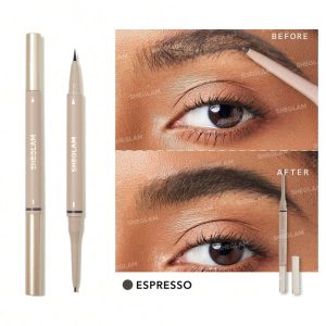 مداد ابرو و خط ابرو دو سر شیگلم BROWS ON DEMAND 2-IN-1 BROW PENCIL