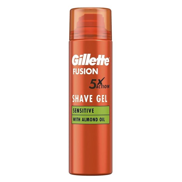 ژل اصلاح پوست خیلی حساس فیوژن ژیلت Gillette Fusion 5 Ultra Sensitive 200 Ml